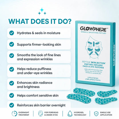Glowphere™ Overnight Peptide Face & Eye Patches