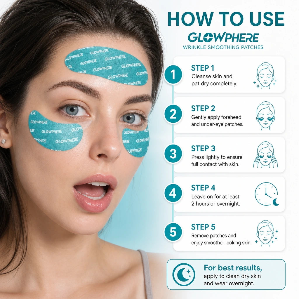 Glowphere™ Overnight Peptide Face & Eye Patches
